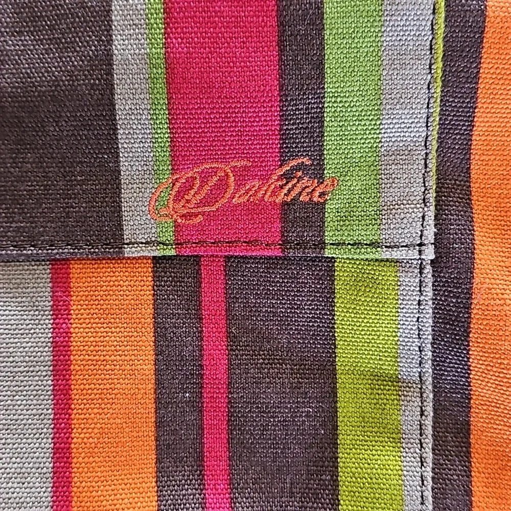 Dakine Multicolor Reversible Striped Tote Bag